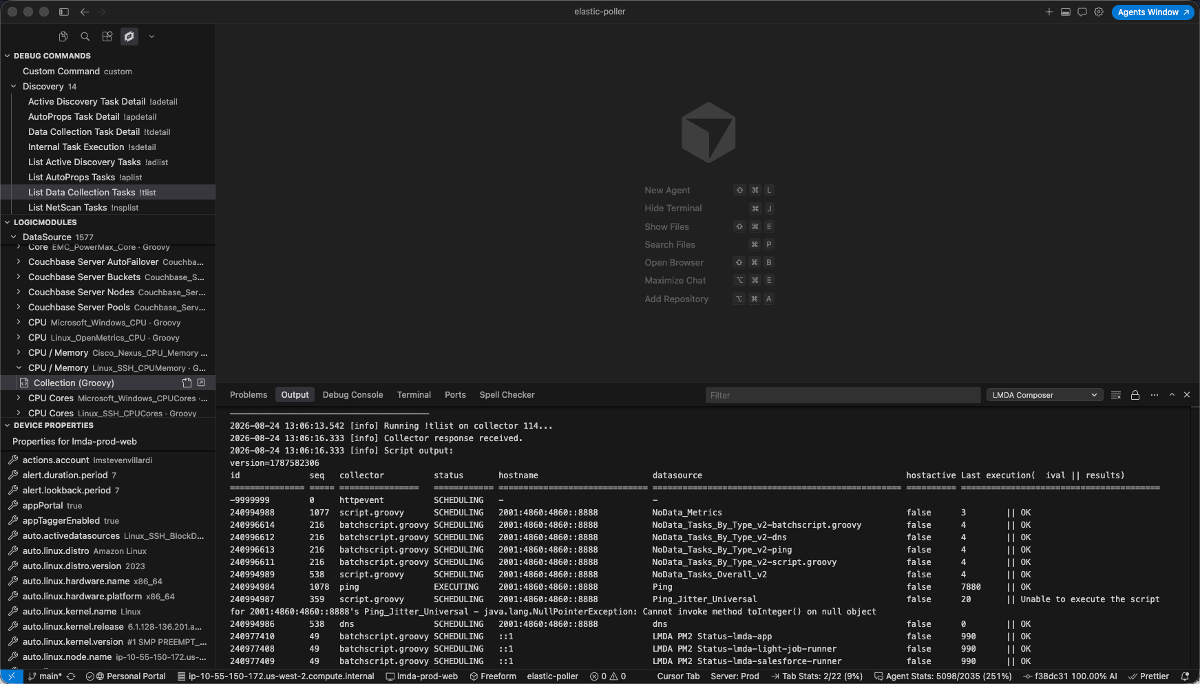 LogicModules sidebar